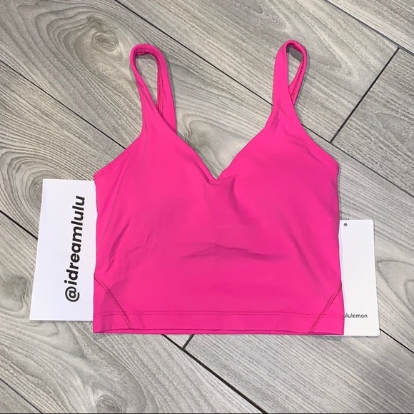 🌿NWT Lululemon Align Tank Top Sonic Pink - Picture 2 of 3